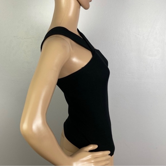 NEW LNA BLACK RIBBED TANK TOP - Picture 6 of 9